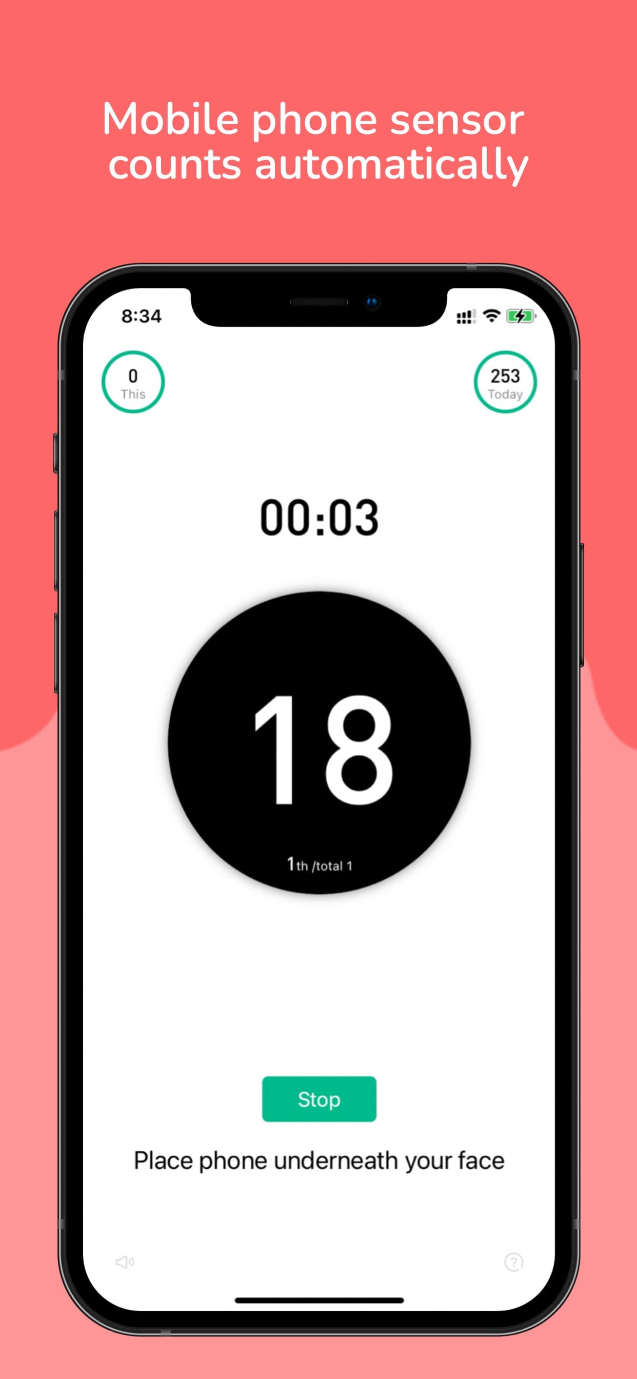 CounterUps App Store screenshot
