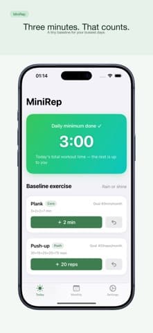 小练 MiniRep App Store screenshot 1